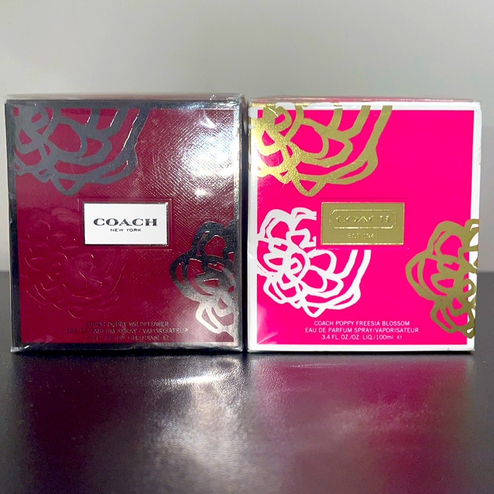 ❤️NEW!!!❤️ Coach Poppy Freesia Blossom Eau De Parfum or Poppy Wildflower.